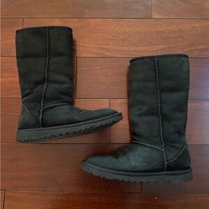 UGG Black Suede Boots